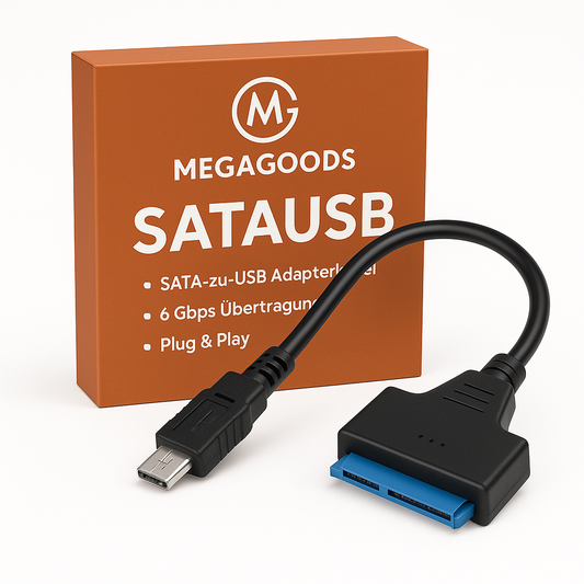 SATA auf USB 3.0 Adapterkabel 6 Gbps für 2,5" HDD SSD DE.