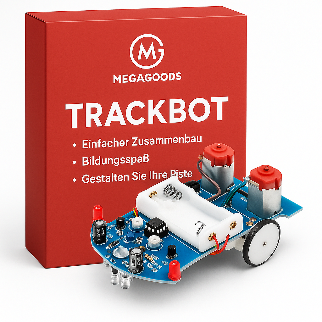 Lötset Elektronik Bausatz Smart Car Linienfolger Roboter DIY DE.