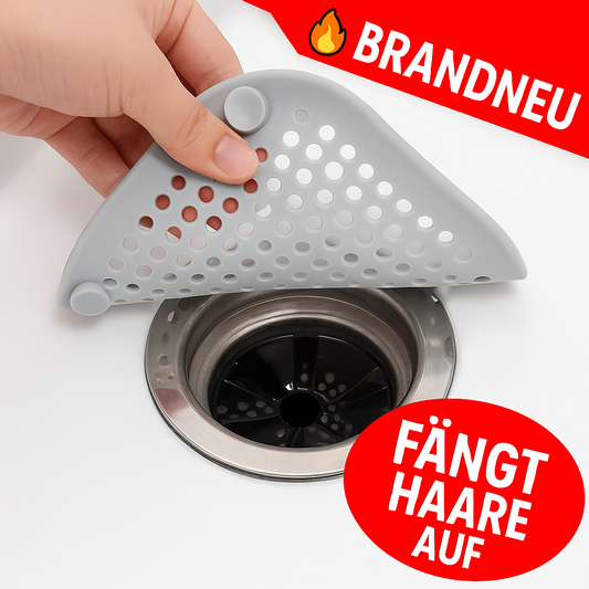 Silikon Abfluss Sieb Abdeckung Dusche Boden Haarfilter Abflussdeckel Badezimmer