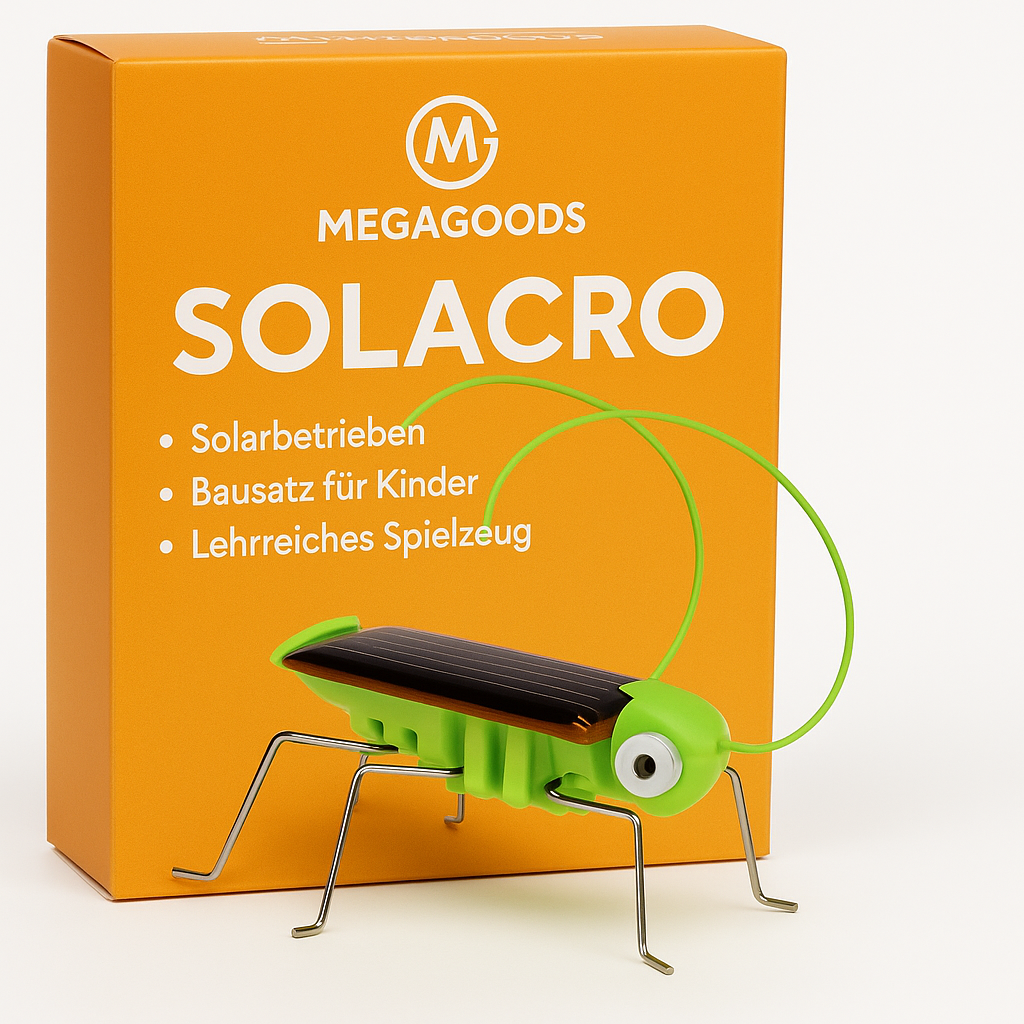 Solar-Grashüpfer Bausatz Lernspielzeug Kinder Wissenschaft DE.