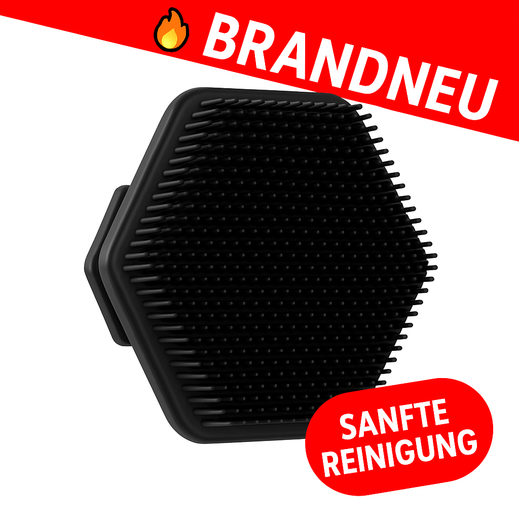 Mini Silikon-Gesichtsbürste Reinigung Massage Peeling Tiefenreinigung kompakt
