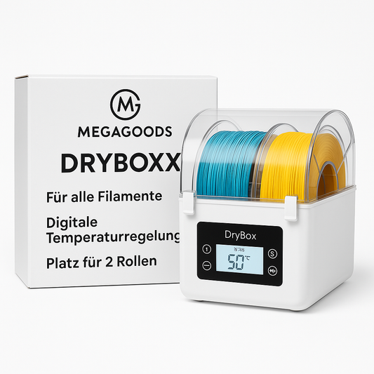 Filamenttrockner Box für 2 Rollen 1,75/2,85 mm 3D-Drucker DE.