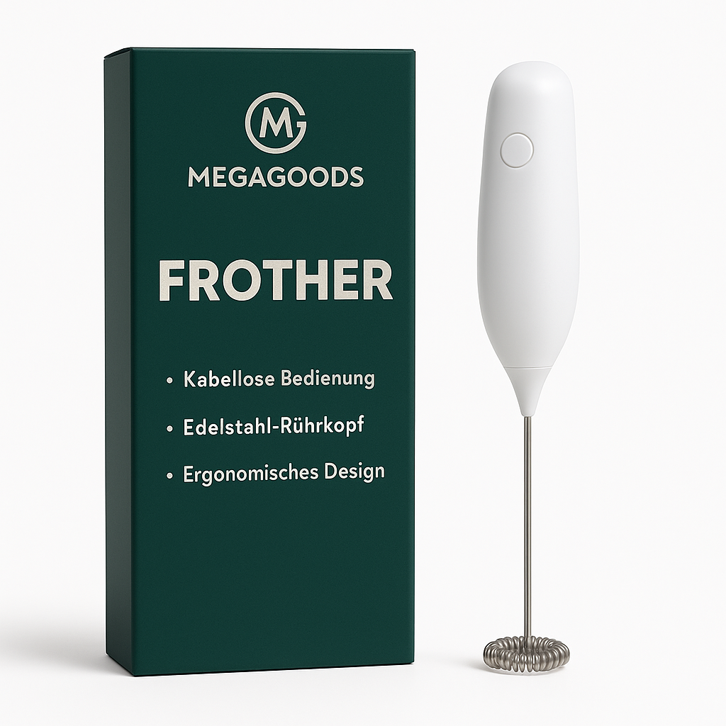 Elektrischer Milchaufschäumer Handmixer Eierbesen Küchenhelfer DE.