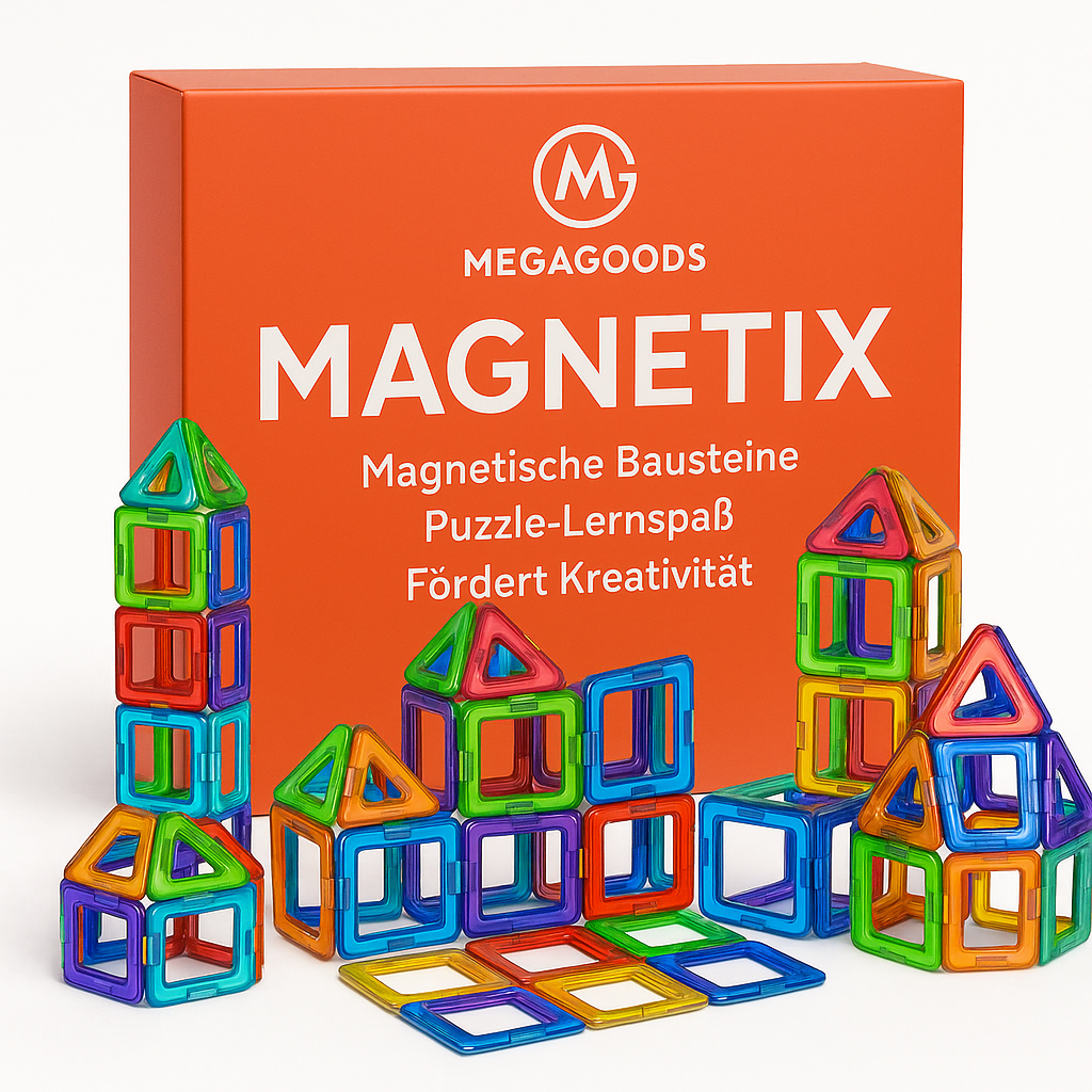 Magnetische Bauklötze Kinder Spielzeug Set Puzzle Lernspaß DE.