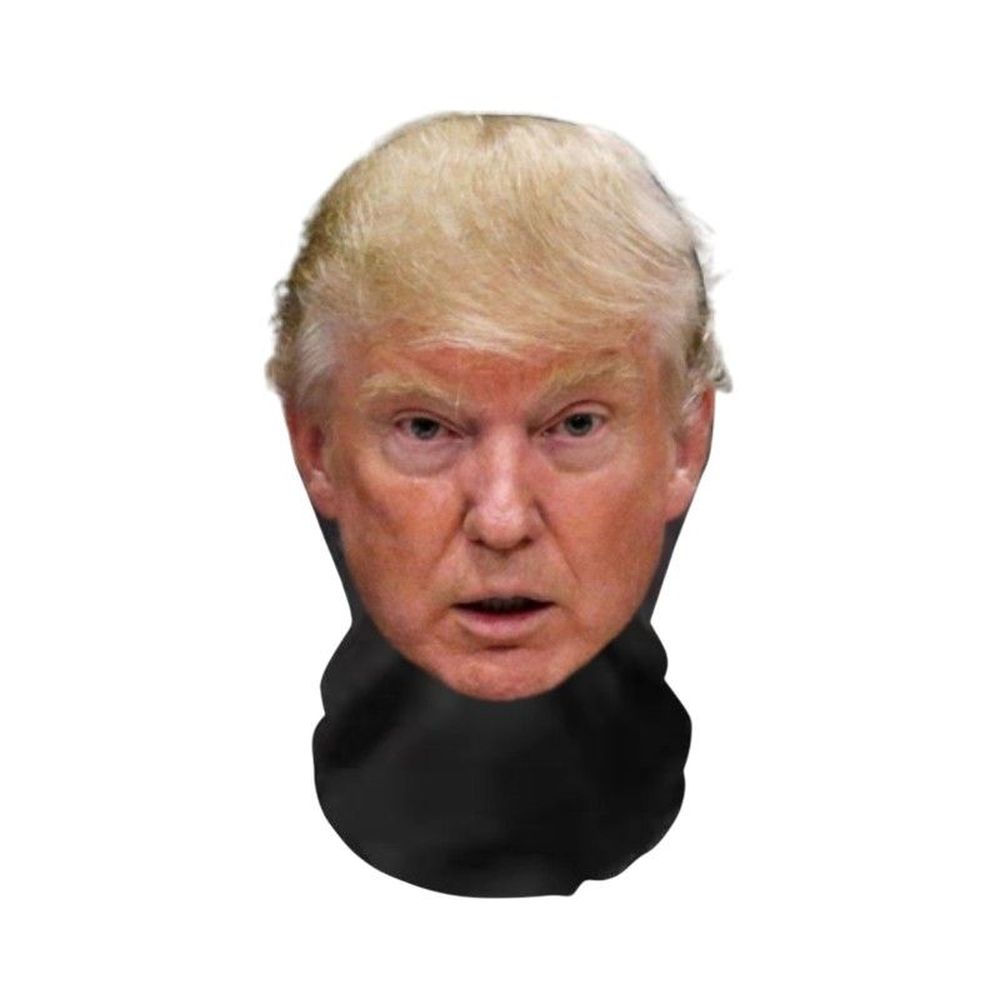 Full Face Mesh Maske Donald Trump Horror Party Cosplay Sonnenschutz DE.