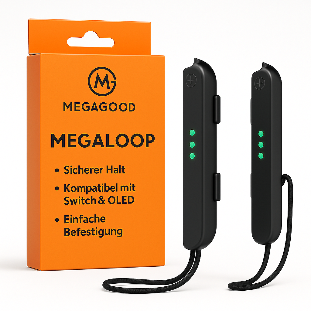 Switch OLED Gamepad Controller Joy-Con Handgelenkband DE.