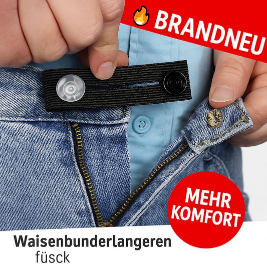 Hosenbund Verlängerer 5 Stück Unisex Taille Knopf DIY Erweiterung Jeans Rock Maternity