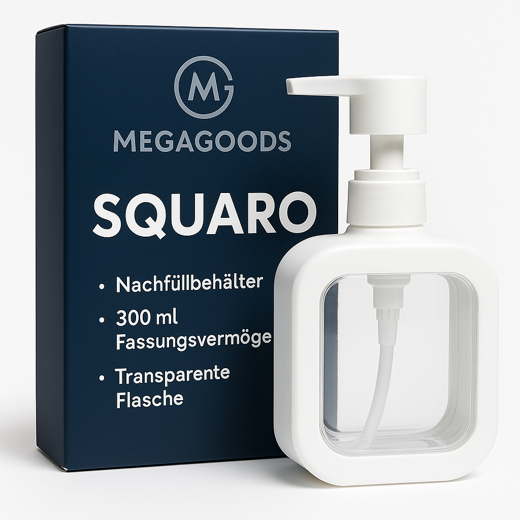 Nachfüllflasche 300 ml groß für Shampoo Duschgel Seife Spender DE.