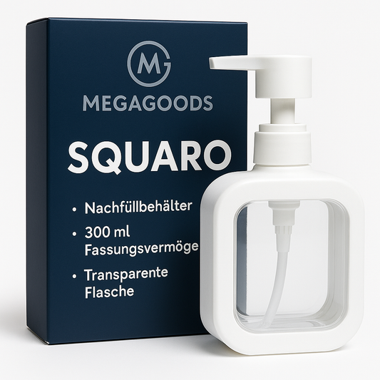 Nachfüllflasche 300 ml groß für Shampoo Duschgel Seife Spender DE.