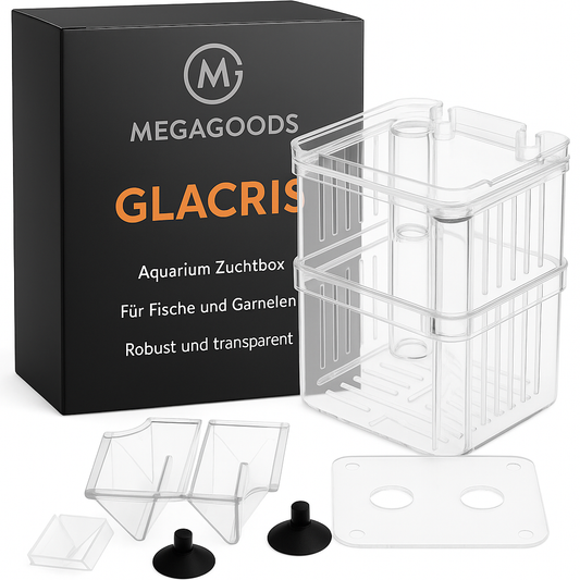Aquarium Zuchtbox robust für Fische Garnelen Aufzucht Isolation DE.