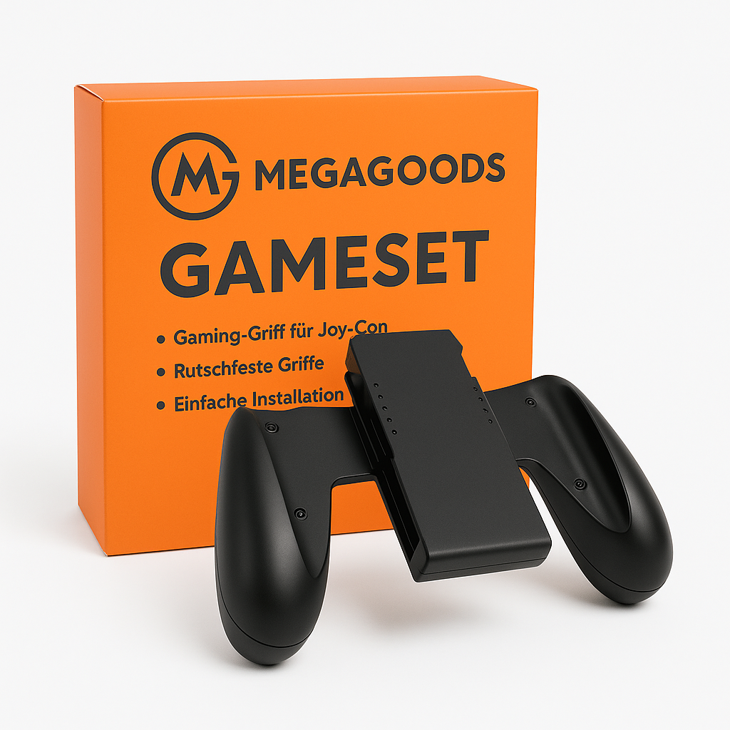 Gaming-Griffhalter für Nintendo Switch Joy-Con rutschfest DE.