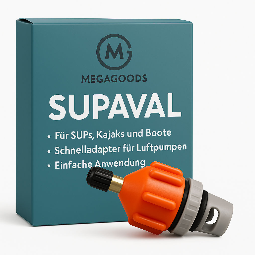 Luftventil Adapter SUP Ventiladapter Bootsventiladapter Schnelladapter DE.