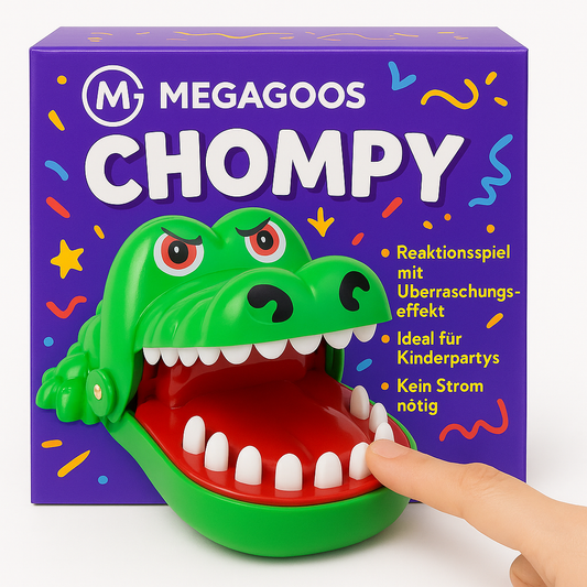 Krokodil Spiel Fingerbeißer Zahnspiel Kinder Party Spaß Spielzeug DE.