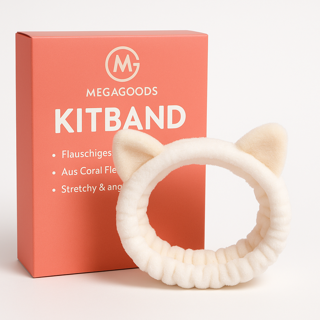 Katzen Haarband Coral Fleece Schleife Wasch Make-up Stirnband DE.