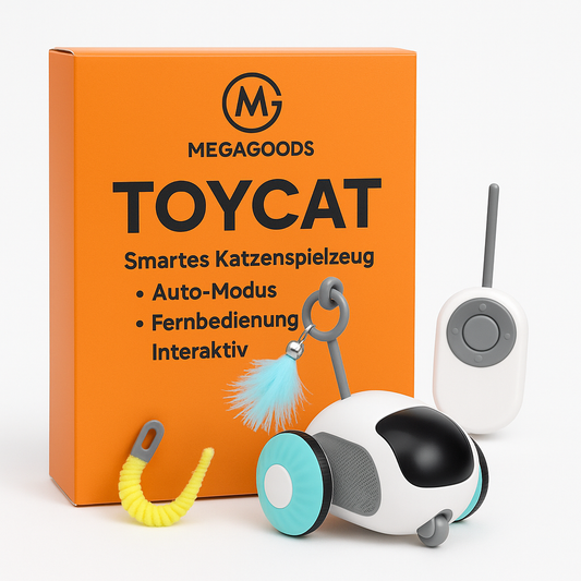 Smart Katzenspielzeug Auto Modus Fernbedienung Interaktiv DE.