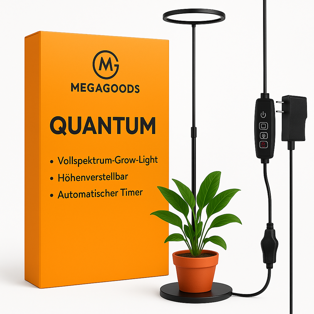 LED Pflanzenlampe 165 cm höhenverstellbar Vollspektrum Grow Light DE.