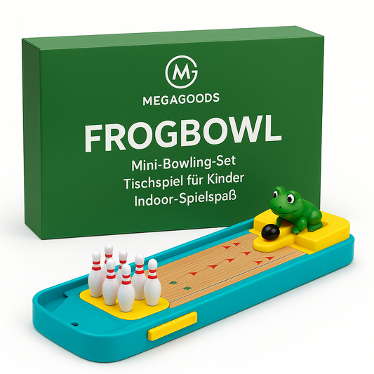 Mini-Bowling Set Tischspiel Kinder Erwachsene Indoor Spaß DE.