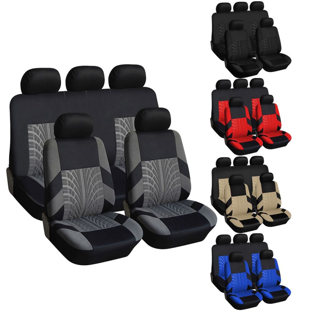 2er-Set Autositzbezüge Universal Stoff Airbag geeignet DE.