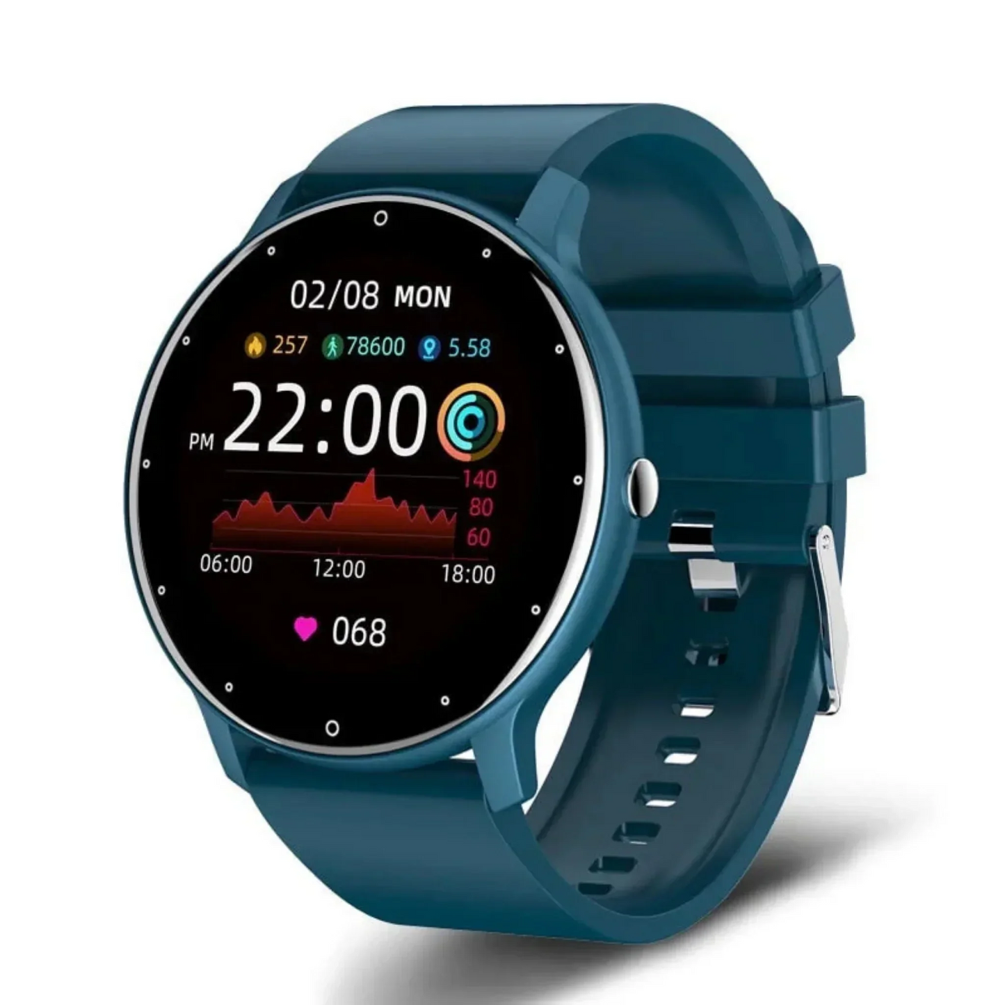 VitalPulse™ Watch Smartwatch Fitnessuhr mit Puls Blutdruck Schlaftracker