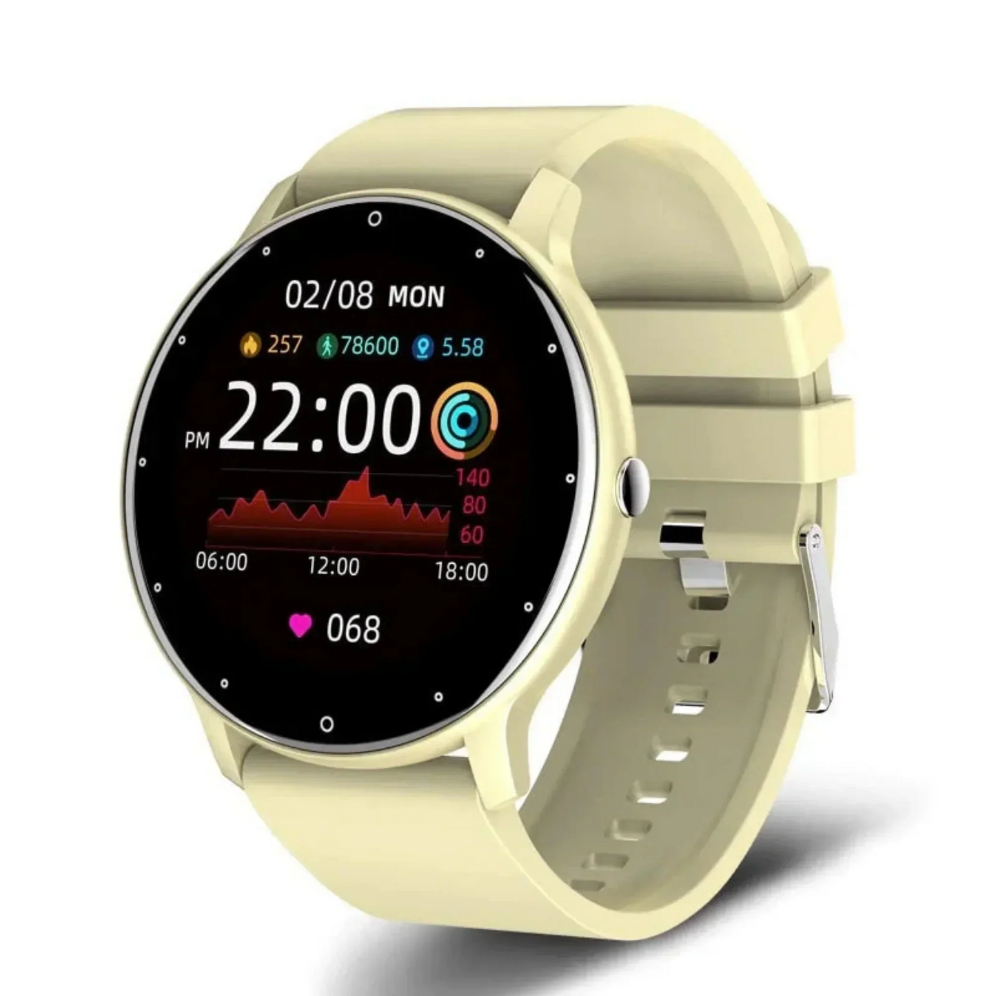 VitalPulse™ Watch Smartwatch Fitnessuhr mit Puls Blutdruck Schlaftracker