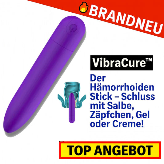 VibraCure™ Der Hämorrhoiden Stick - Schluss mit Salbe, Zäpfchen, Gel oder Creme!