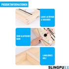 SLINGPUXX Sling Puck Spiel Tischfußball Gewinnerspiele Faltbar Hockey Brettspiel