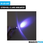 MAGICPEN Kugelschreiber Geheimstift unsichtbare Tinte &amp; UV Licht Geheimschrift