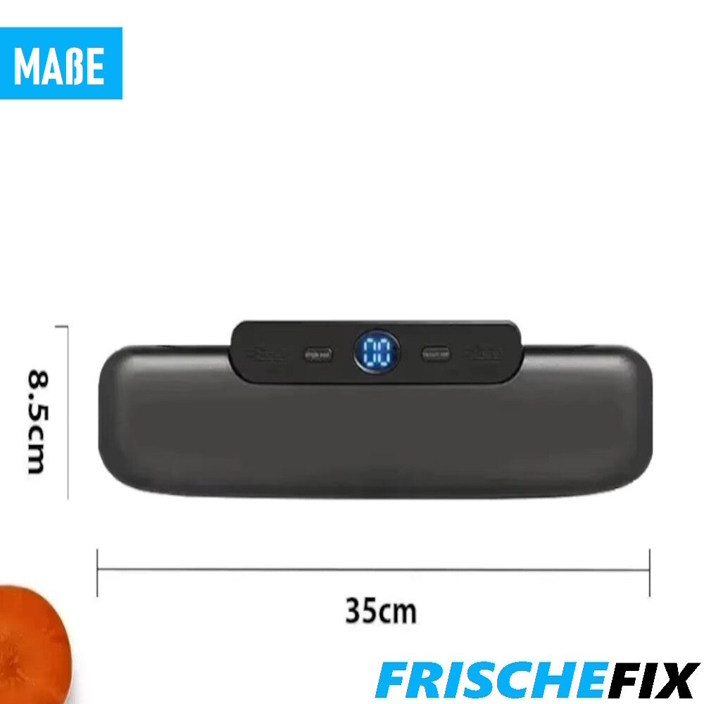 FRISCHEFIX Vakuumiergerät Vakuumierer Folienschweißgerät 2 Modi Vakuummaschine