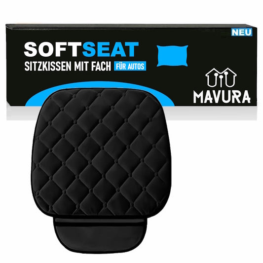 SOFTSEAT Autositzkissen Sitzauflage Rutschfestes Auto Kissen Tasche Memory Foam