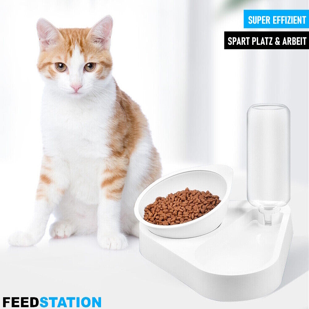 FEEDSTATION Futterstation Futternapf Futterautomat Futterspender Fressnapf