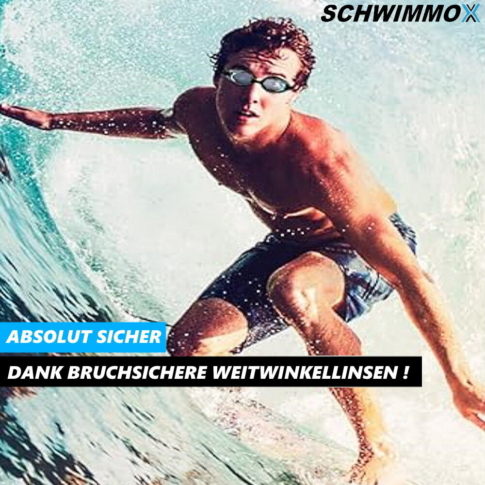SCHWIMMOX Schwimmbrille Taucherbrille Unterwasserbrille für Erwachsene Unisex