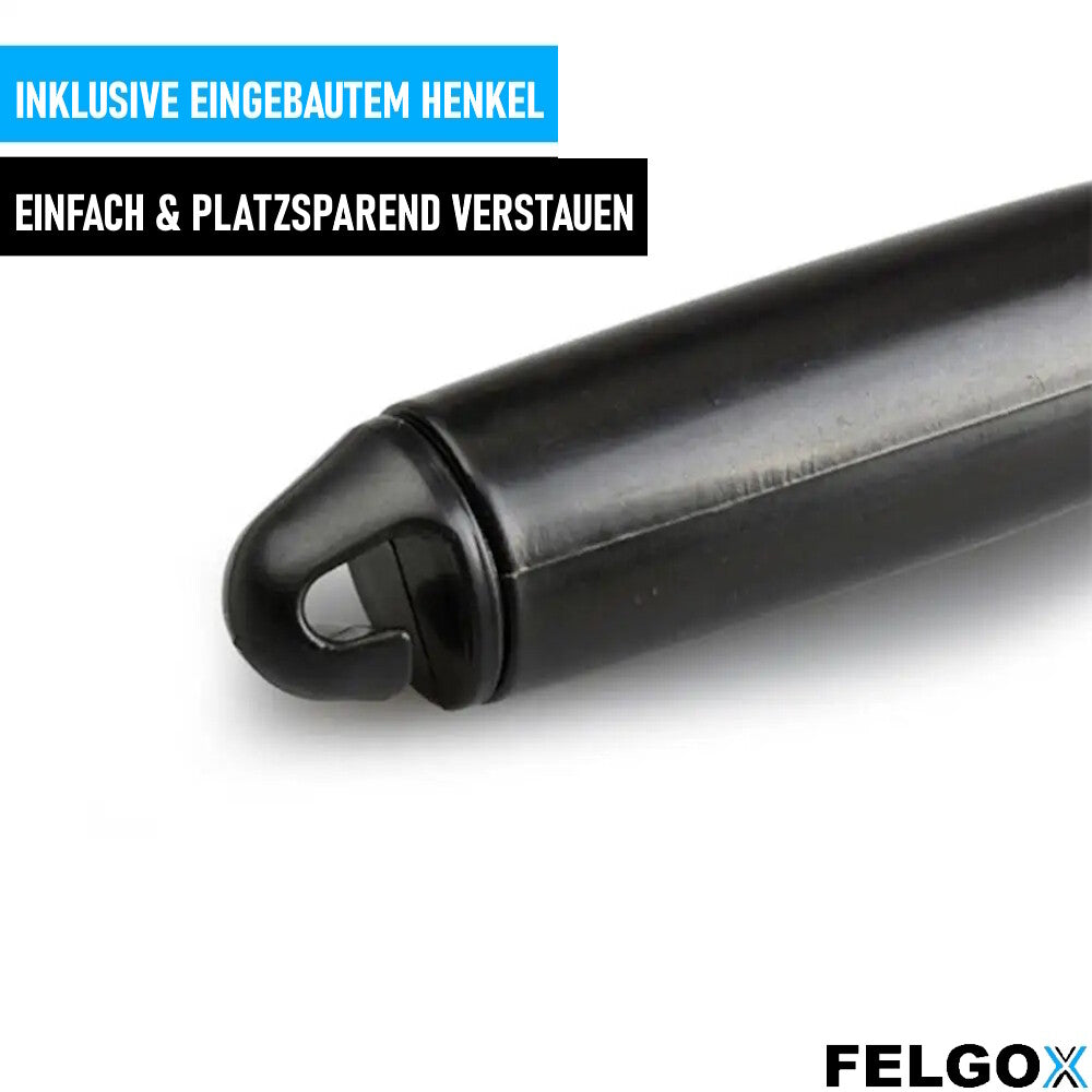 FELGOX Felgenbürste Felge Reinigungsbürste Waschbürste Radbürste Felgenreinigung