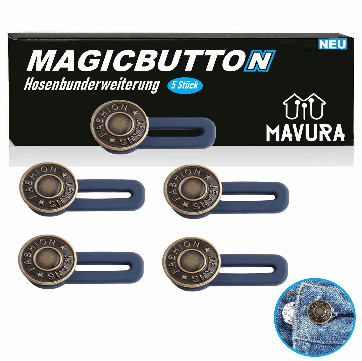 MAGICBUTTON 5er Set