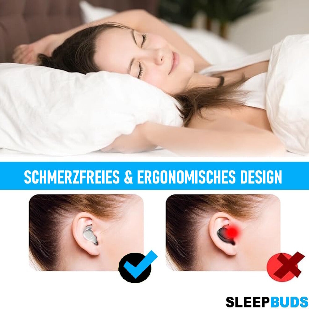 SLEEPBUDS Bluetooth Schlafkopfhörer Sleep Earbuds Geräuschblockierung
