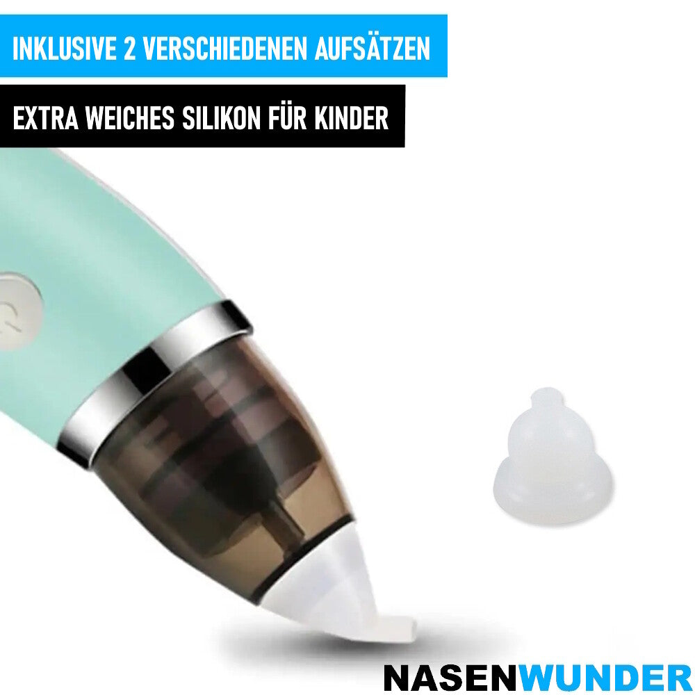 NASENWUNDER Nasensauger Nasensekretsauger Elektrischer Baby Nasen Schleim Sauger