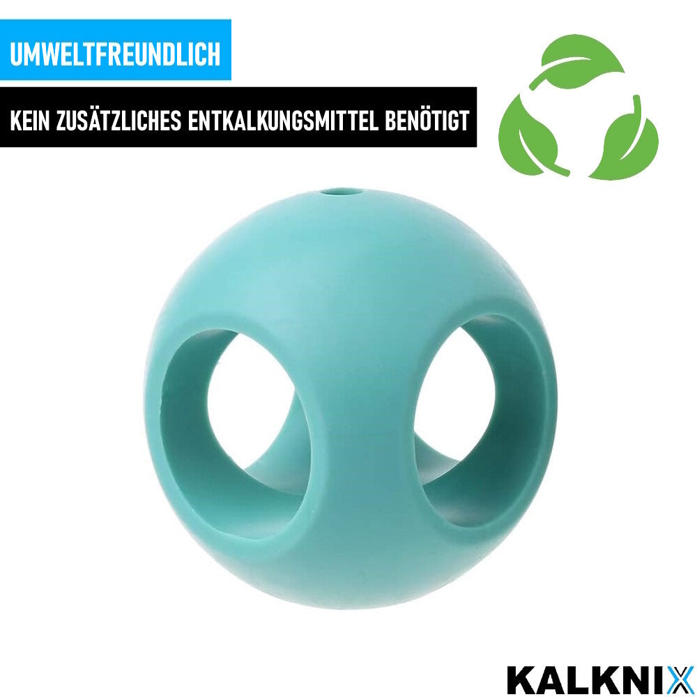 KALKNIX 4 Stück magnetische Anti-Kalk-Kugel Antikalk Waschkugel Waschball