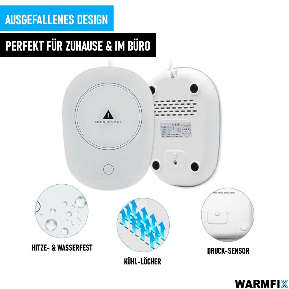WARMFIX Elektrischer Tassenwärmer Getränkewärmer Tassenwärmer für Kaffee Milch