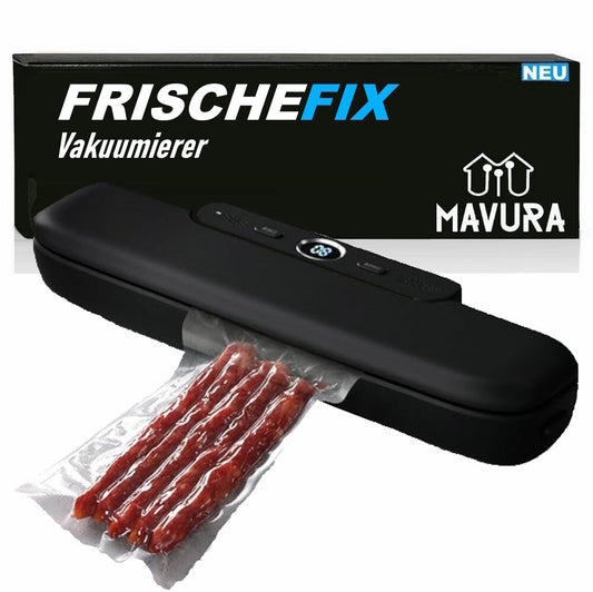 FRISCHEFIX Vakuumiergerät Vakuumierer Folienschweißgerät 2 Modi Vakuummaschine