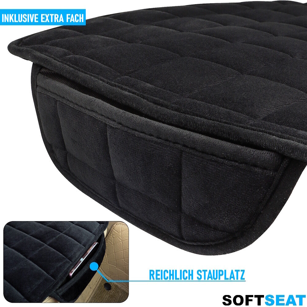 SOFTSEAT Autositzkissen Sitzauflage Rutschfestes Auto Kissen Tasche Memory Foam