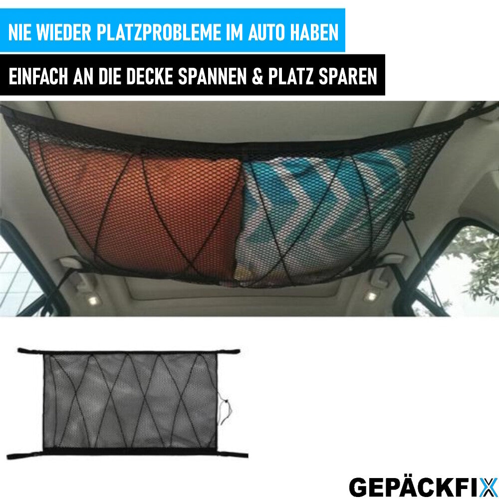 GEPÄCKFIX Auto Dach Netz Tasche Decke Gepäck Aufbewahrung Ablage Organizer