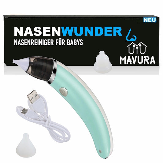 NASENWUNDER Nasensauger Nasensekretsauger Elektrischer Baby Nasen Schleim Sauger