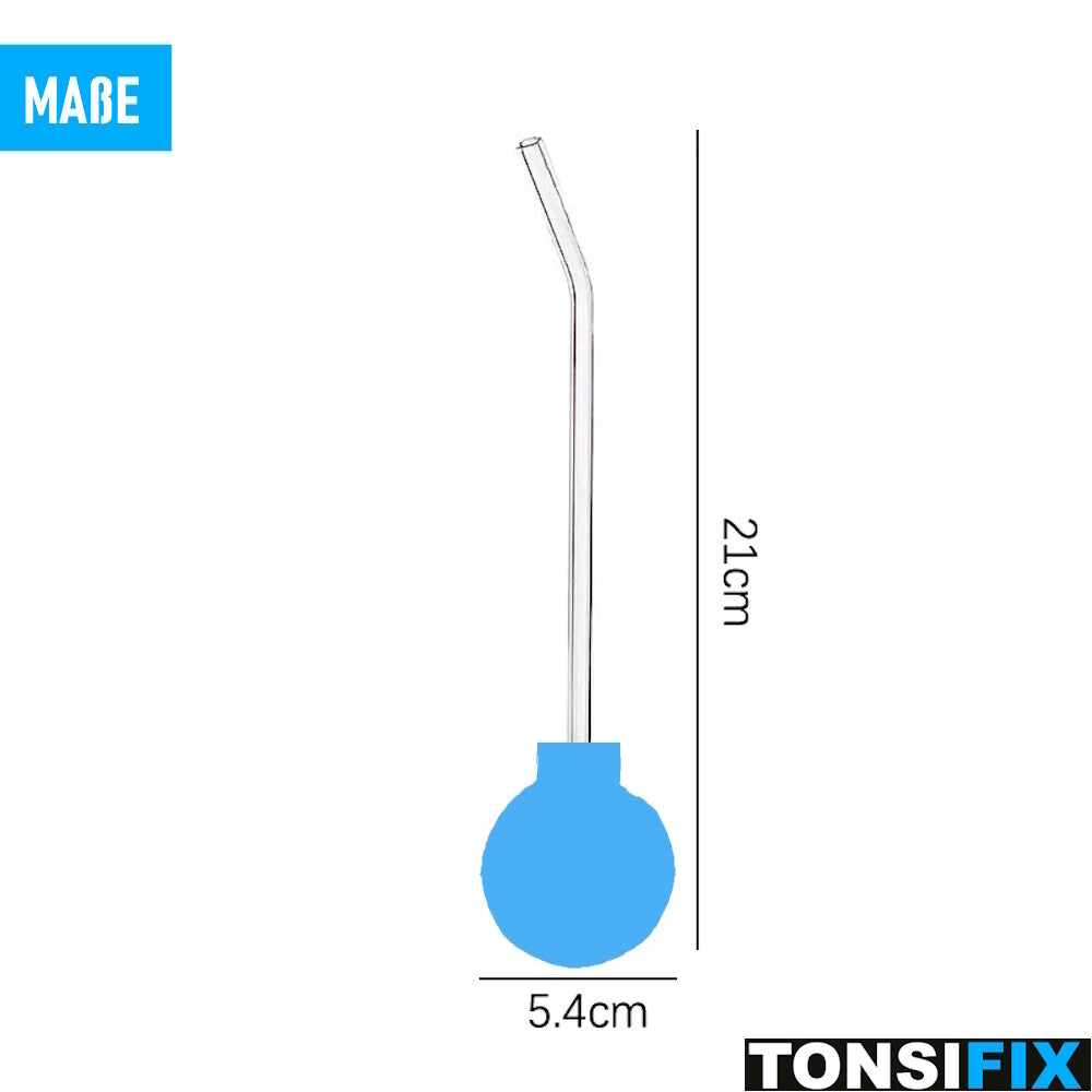 TONSIFIX Tonsillensteinentferner Mandelstein Entferner Mandelsauger Schröpfglas