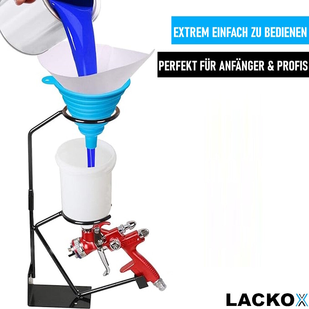 LACKOX Lacksiebe Filter Lack Farbsiebe Lackfilter Nylonsiebe für Autolack 100er