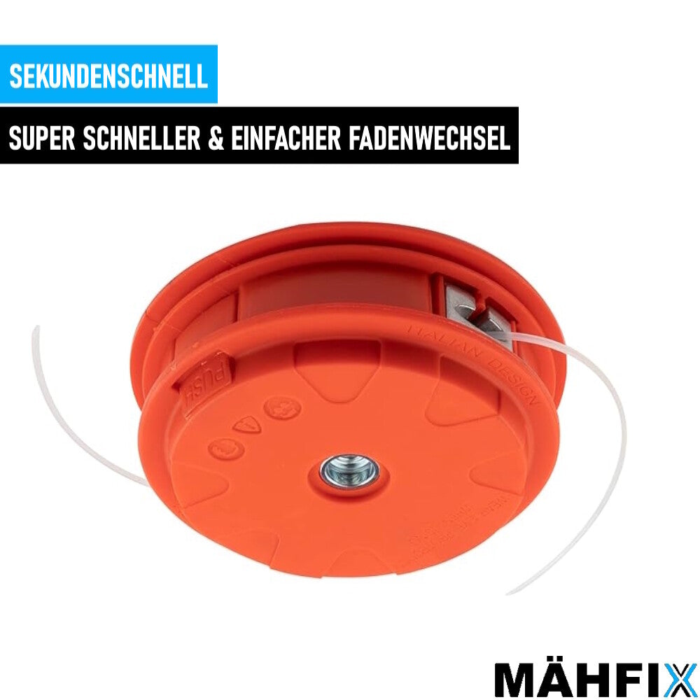 MÄHFIX Fadenspule Ersatzfadenspule Nylonfäden Ersatz Spule für Rasentrimmer