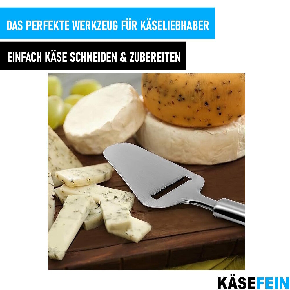 KÄSEFEIN Edelstahl Käsehobel Käseschneider Käsemesser Käseschaber Käsereibe