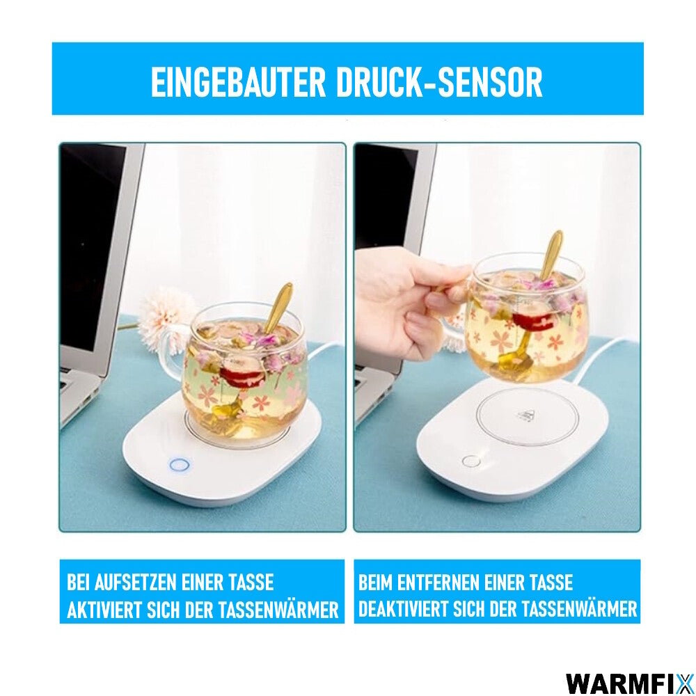 WARMFIX Elektrischer Tassenwärmer Getränkewärmer Tassenwärmer für Kaffee Milch