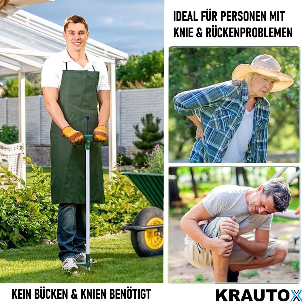 KRAUTOX  Unkrautstecher Löwenzahnstecher Unkrautenferner Unkraut Ausstecher
