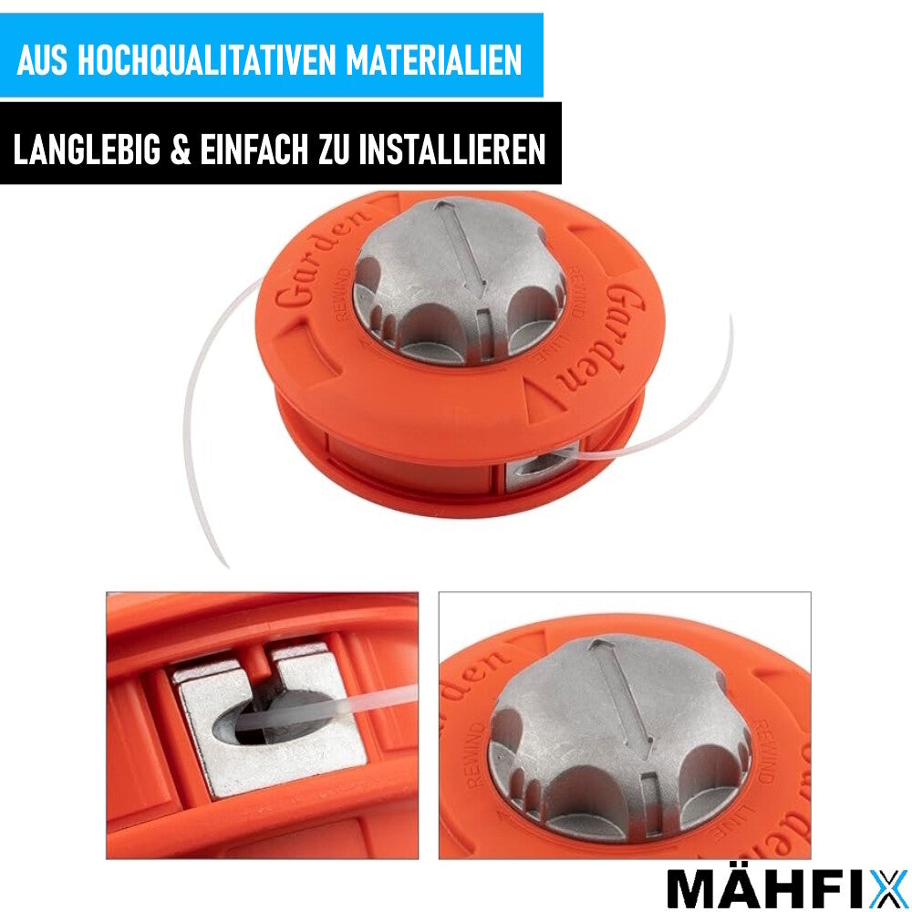 MÄHFIX Fadenspule Ersatzfadenspule Nylonfäden Ersatz Spule für Rasentrimmer