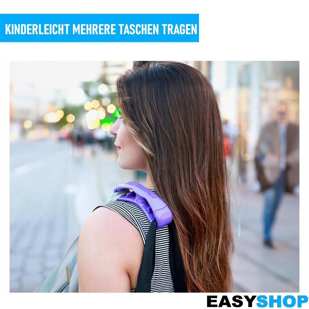 EASYSHOP Tragetaschen Tragegriff Haltegriff für Einkaufstaschen Tüten Beutel