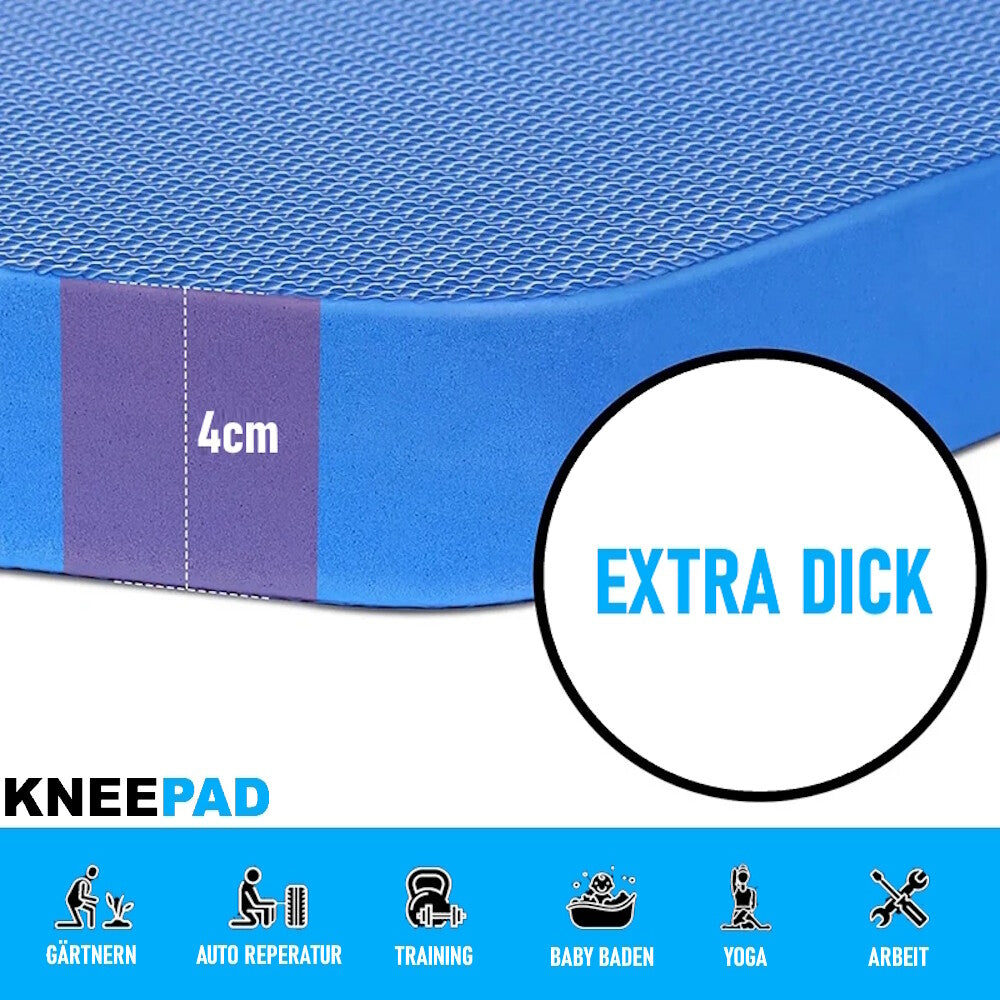 KNEEPAD Kniepolster Kniekissen Knieunterlage Knieboard Knieschoner Kniematte